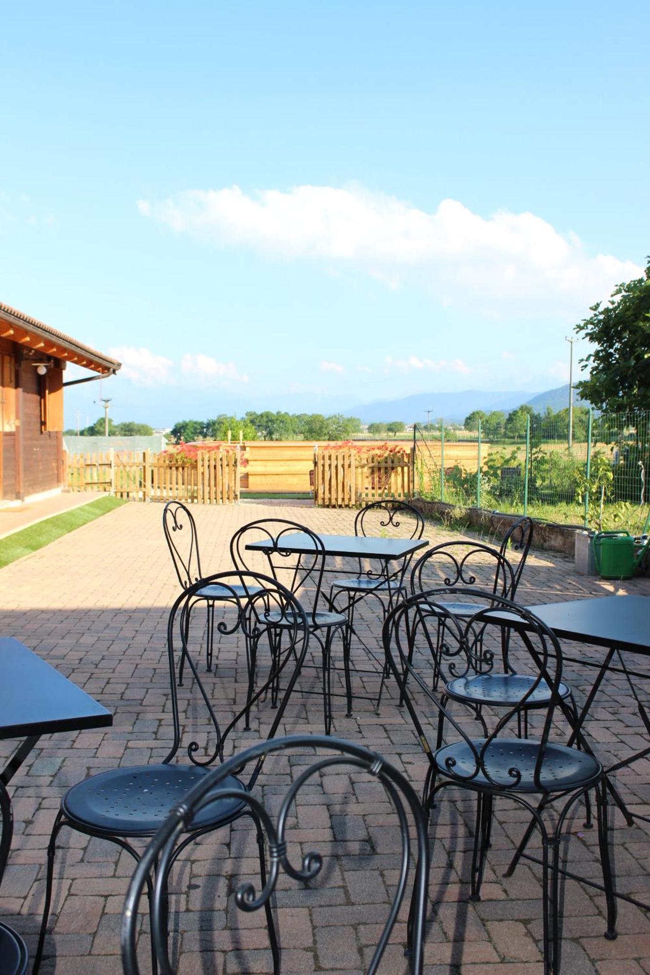 Locanda Dl'Angel Villar San Costanzo Exterior foto